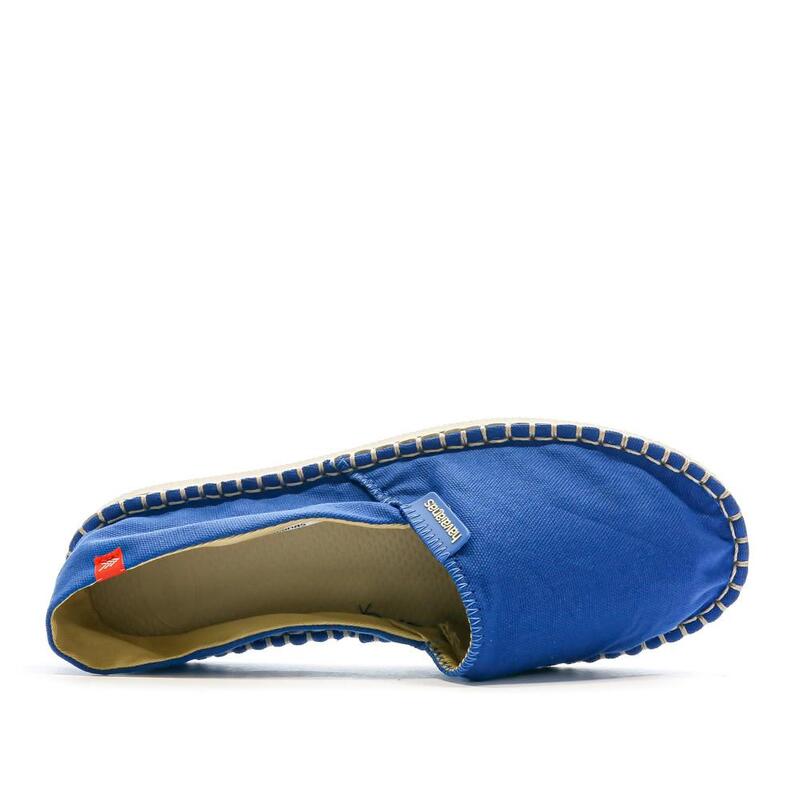 Chaussures Havaianas Origine II Toile Rayée Bleu Et Blanc Pointure 40 - Neuf Avec Boîte
