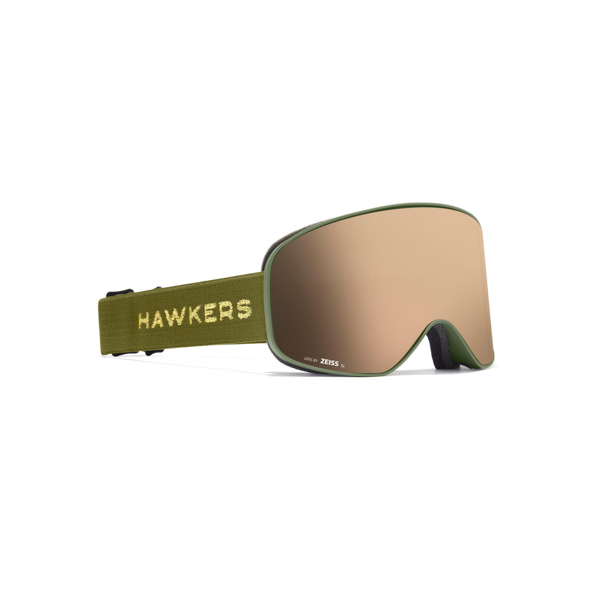 HAWKERS - Óculos de Esqui para Homen e Mulhere ARTIK SMALL - GREEN COPPER