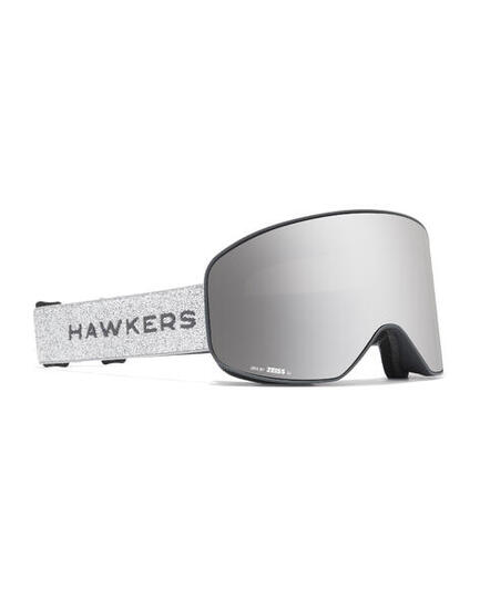 HAWKERS - Lunettes de Ski pour Homme et Femme ARTIK SMALL - ANTHRACITE SILVER