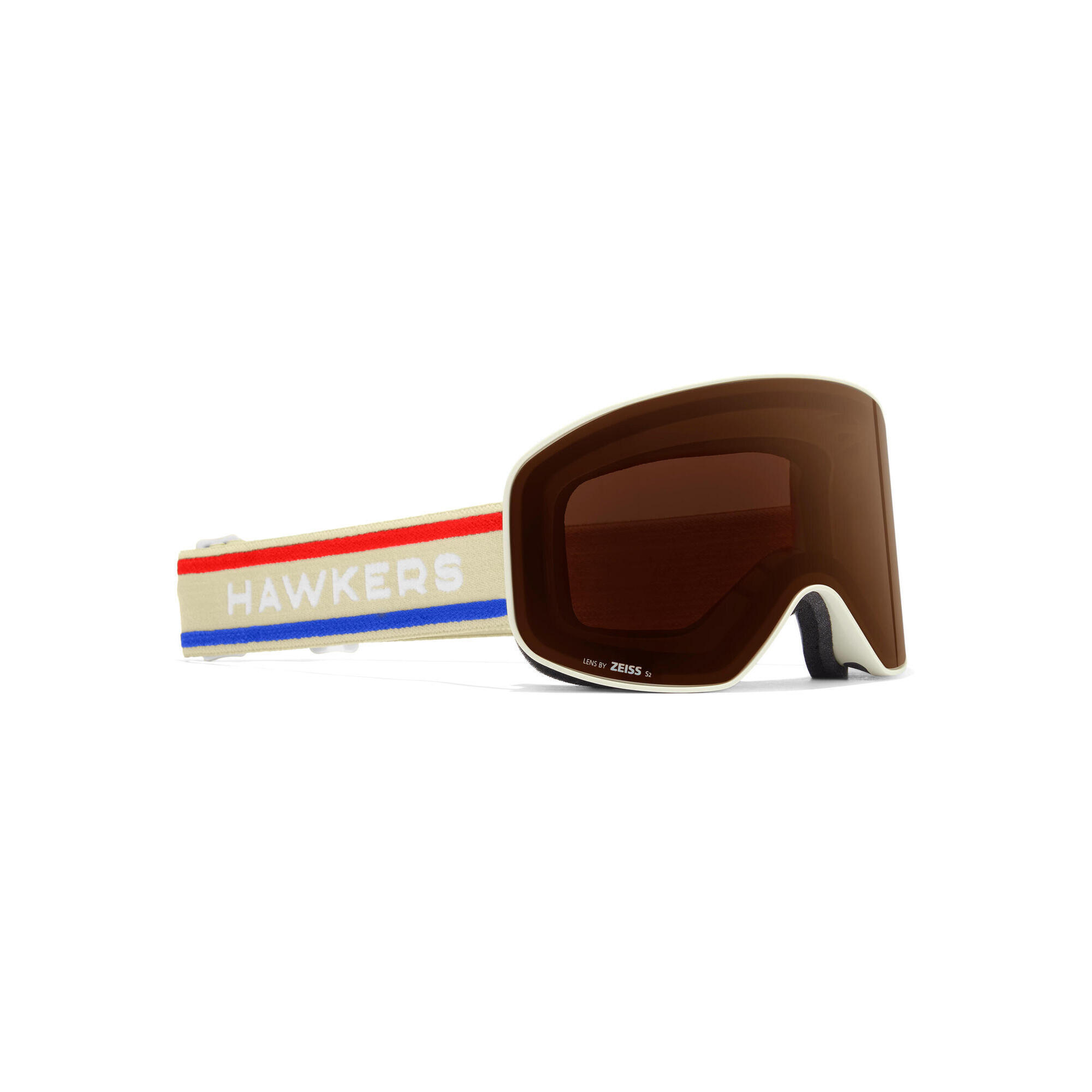 Hawkers - Hawkers - Lunettes De Ski Pour Homme Et Femme Artik Big - Cream Brown - Masque De Ski - Marron - Taille Unique - Decathlon
