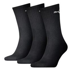 CHAUSSETTES Puma Crew Socks 3 Pack, Noir, Unisexe