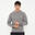 Unisex Fitness Hanorac Bumbac GORN Gri Închis