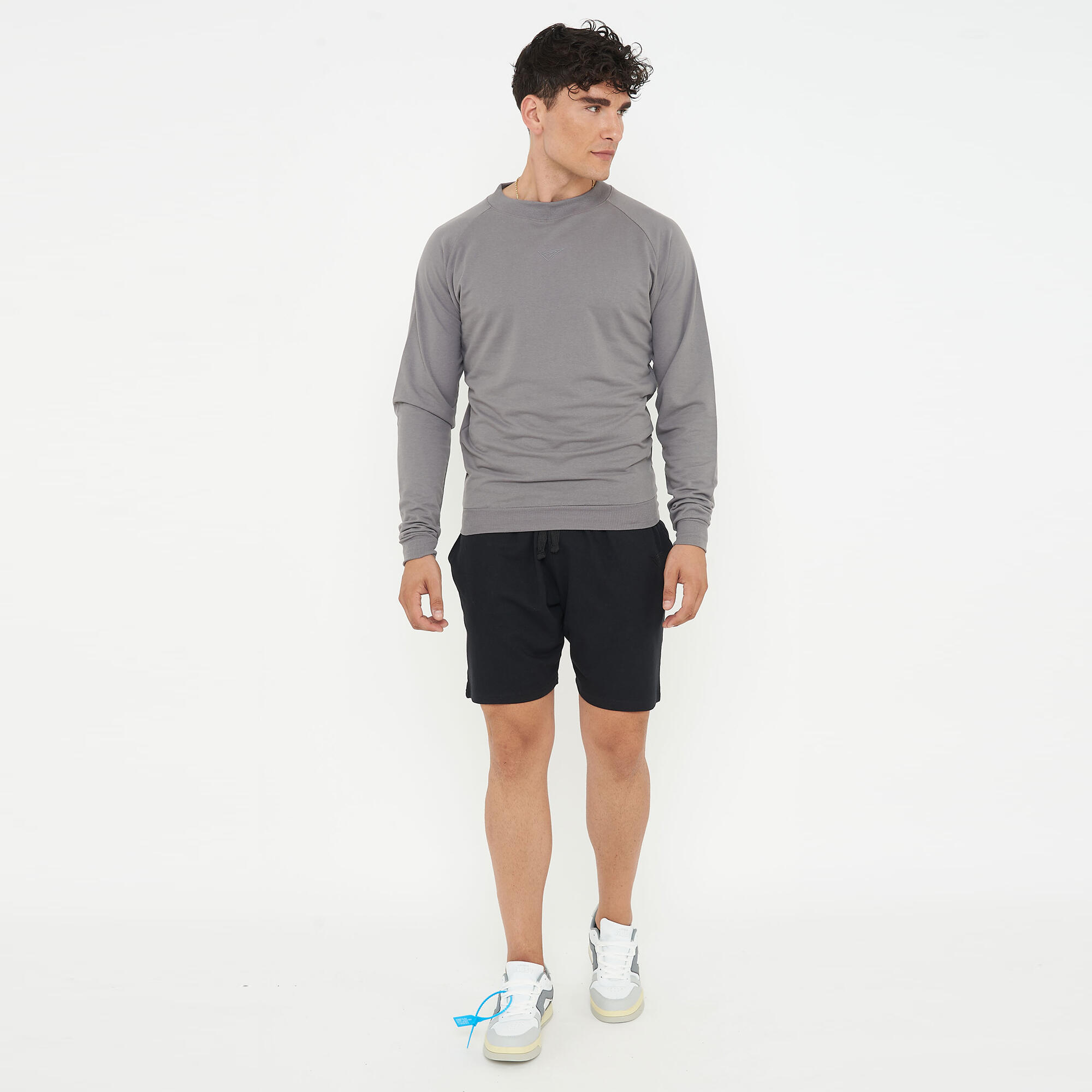 Sweatshirt aus Baumwolle F GORN dunkelgrau 5/6