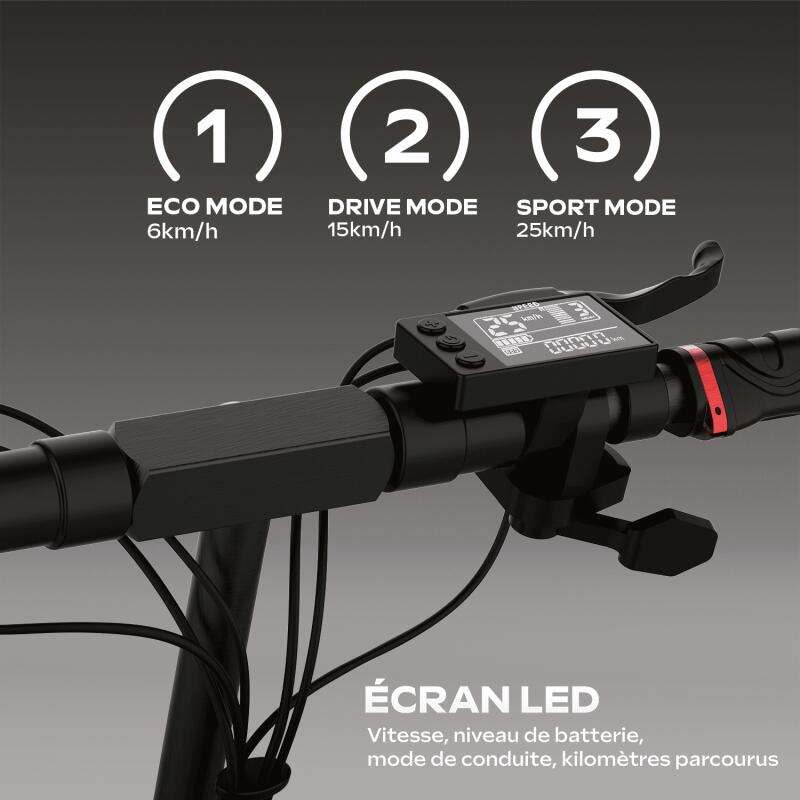 ECross Pro BOOST 2  – Trottinette électrique 10" 2x800W 50km