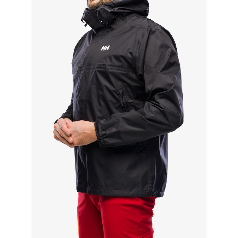 Jachetă Helly Hansen Impermeabilă Neagră