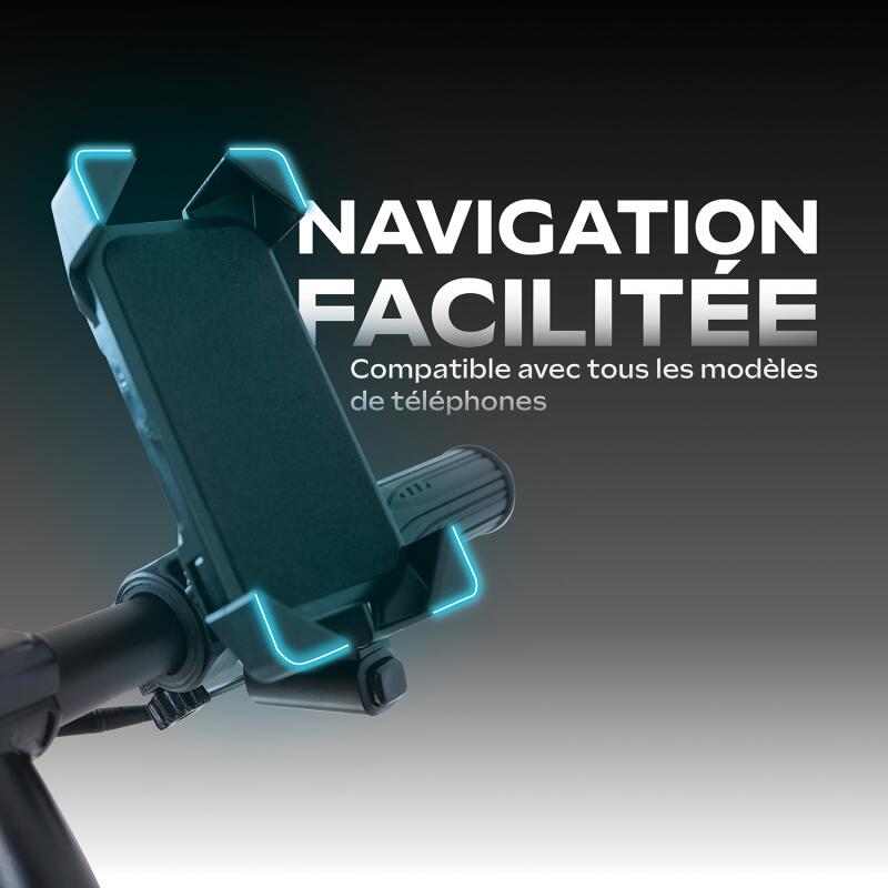 URBAGLIDE eBike 140 Niebieski – 14-calowy elektryczny rower biegowy, 25 km/h, 18 2/7