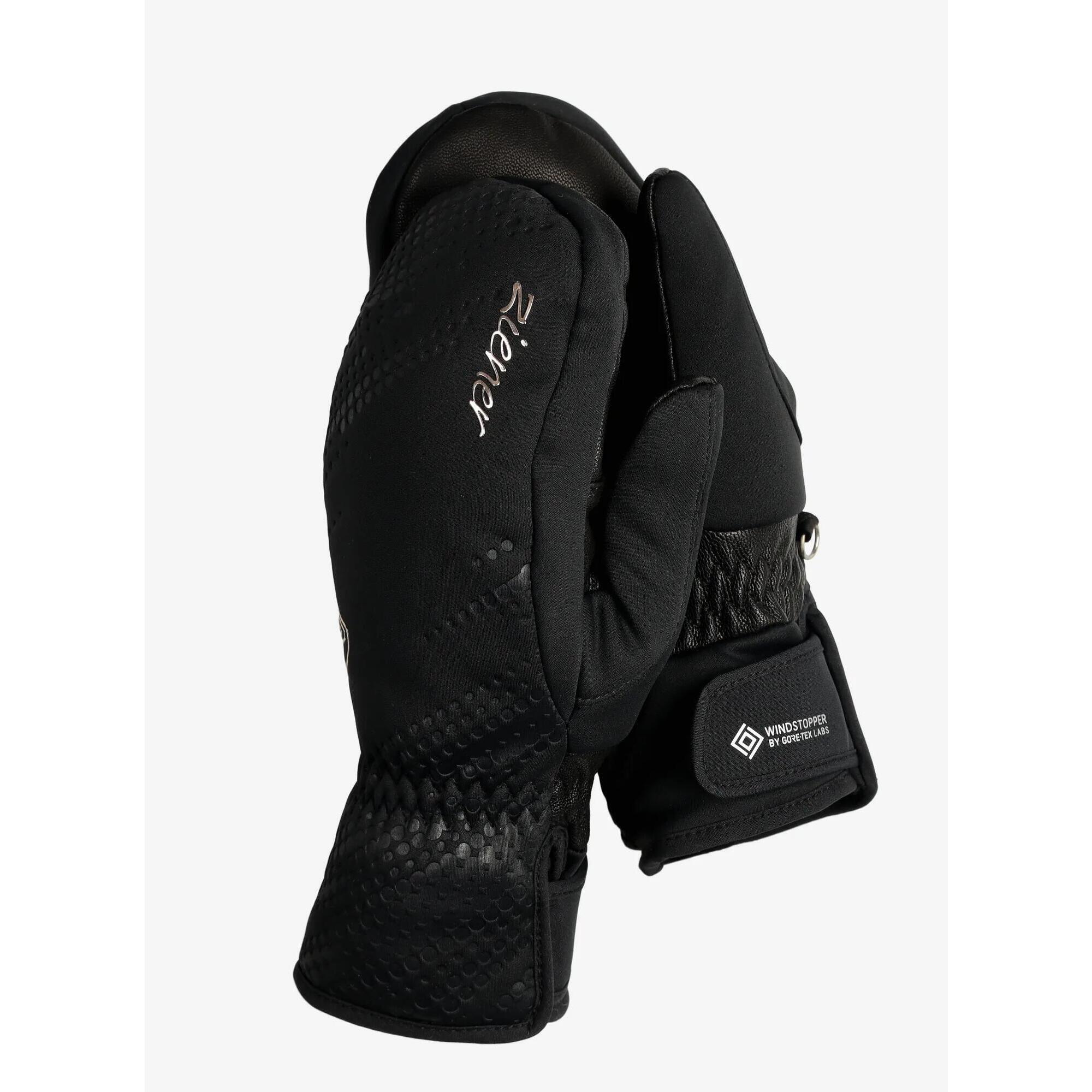 Ziener - Gants De Ski Femme Ziener Karoia Ws Pr Mitten - Gants - Noir - 7 - Decathlon