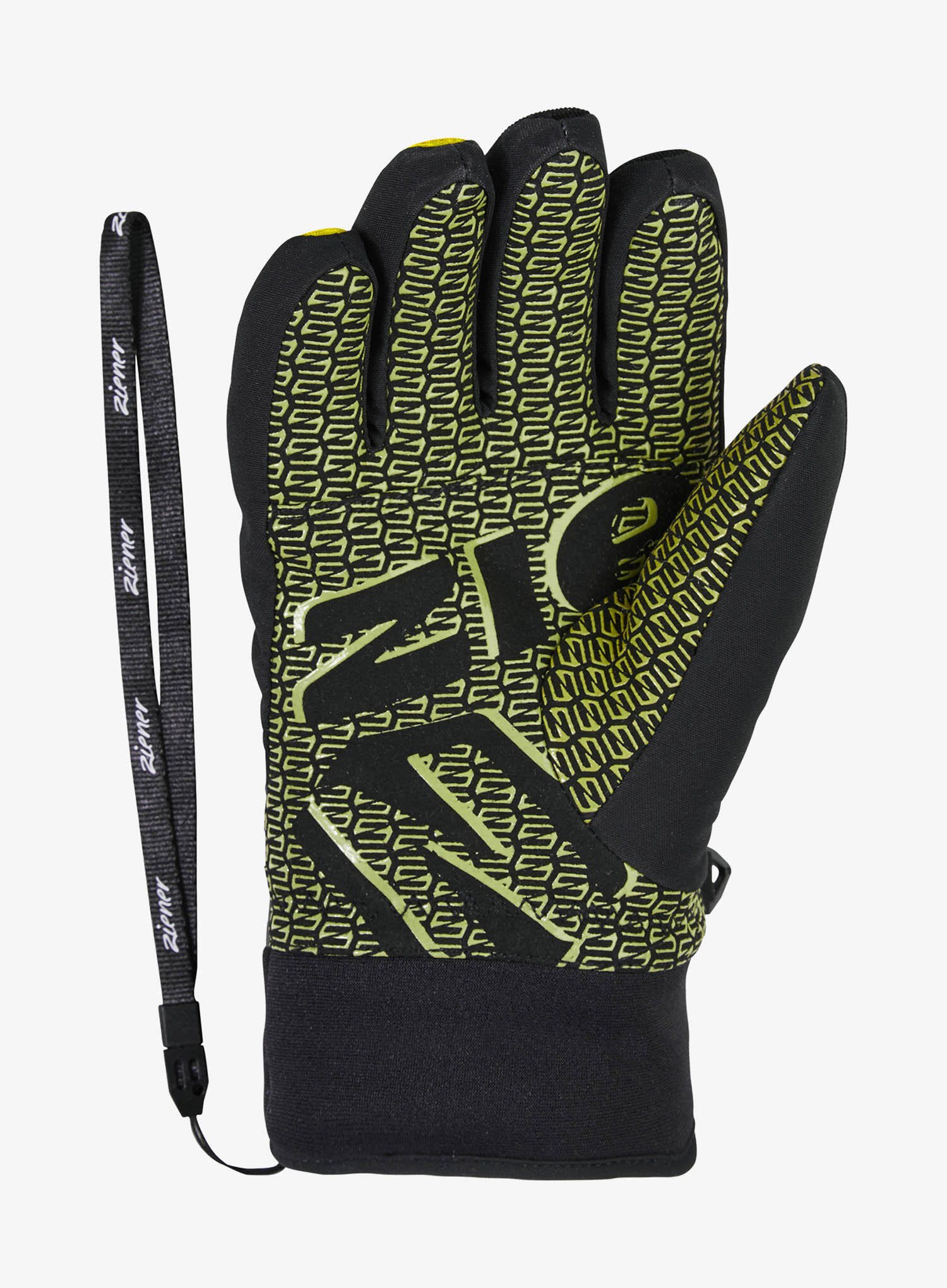 Gants et Moufles Ziener Lanus AS PR JR-Gris-4 ans - 104 cm 3/3