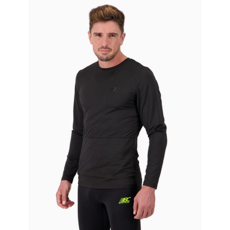 T-shirt ML Chauffant DIONIS Noir