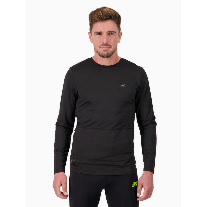 T-shirt ML Chauffant DIONIS Noir