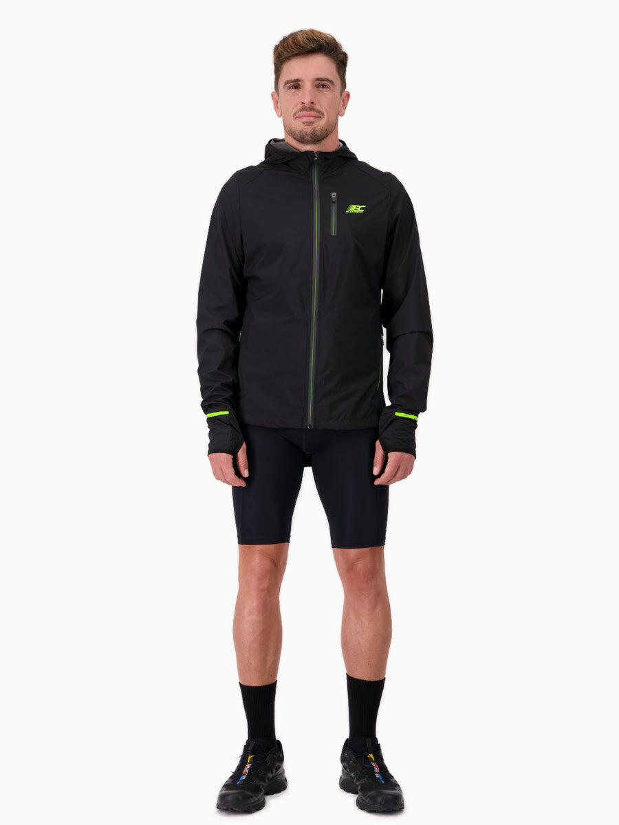 Veste coupe-vent imperméable Homme BodyCross MID-ULTRA, polyester 75D, capuche 4/8
