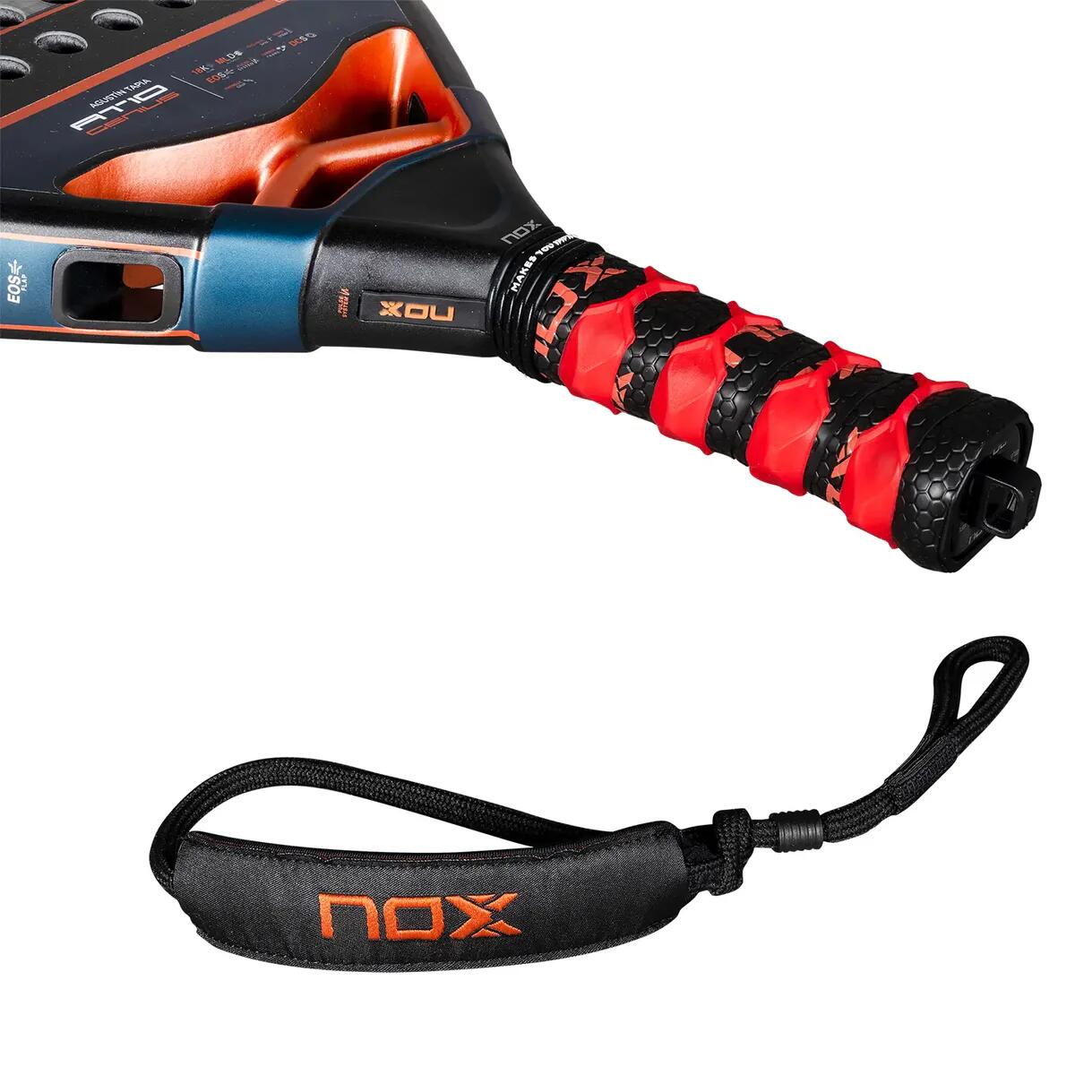 NOX AT10 Genius Attack 18K Alum van Agustin Tapia 2025 Padelracket 5/7