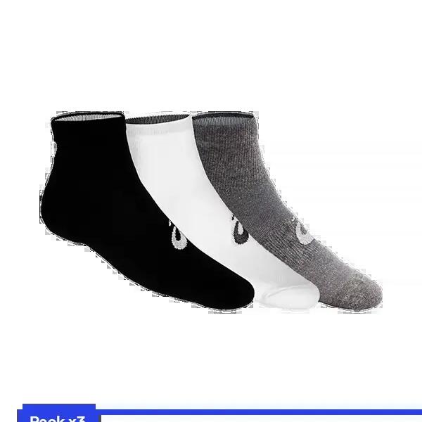 3-pack Of Asics Quarter Socks