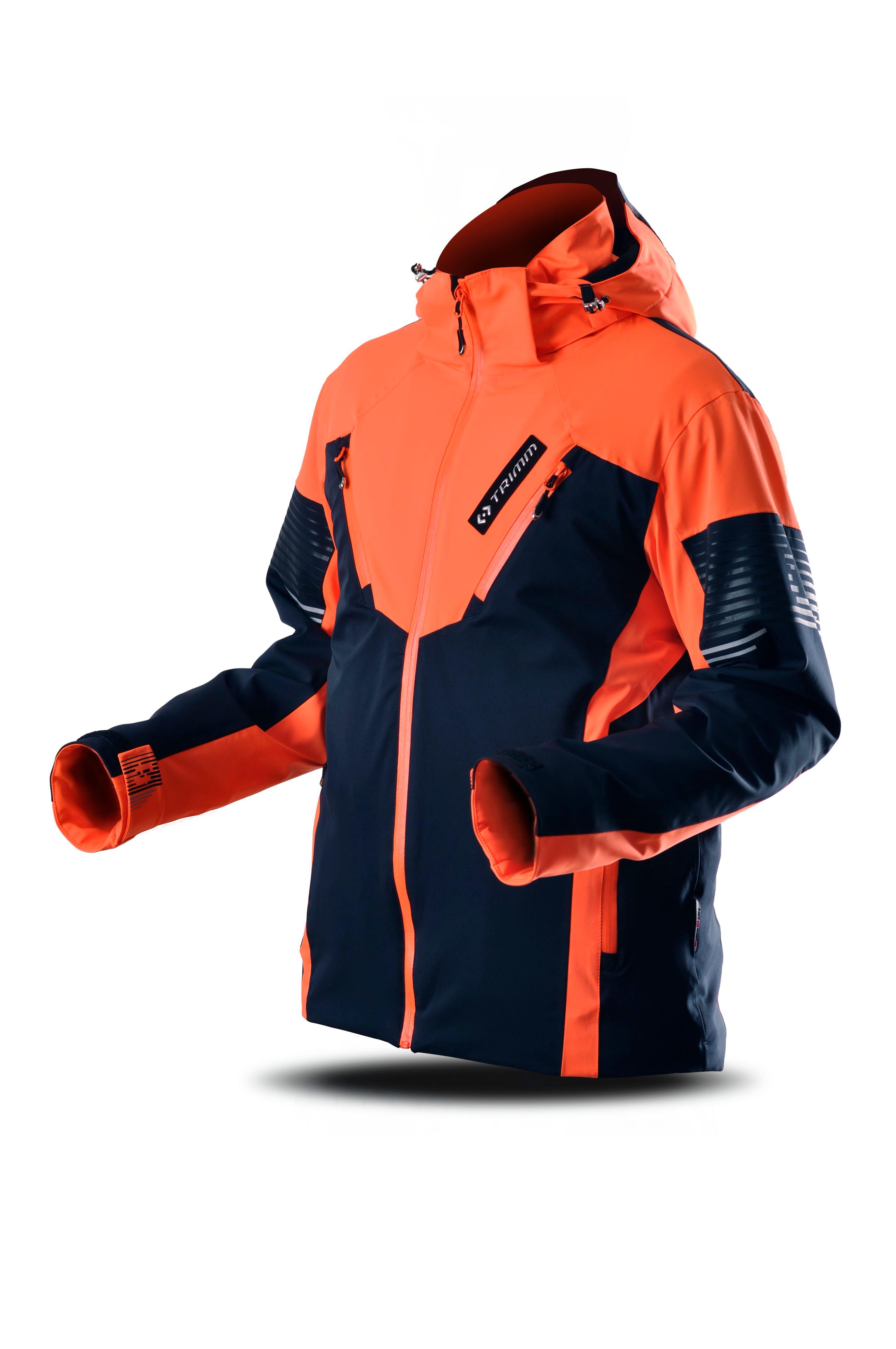 dunkelblau / orange