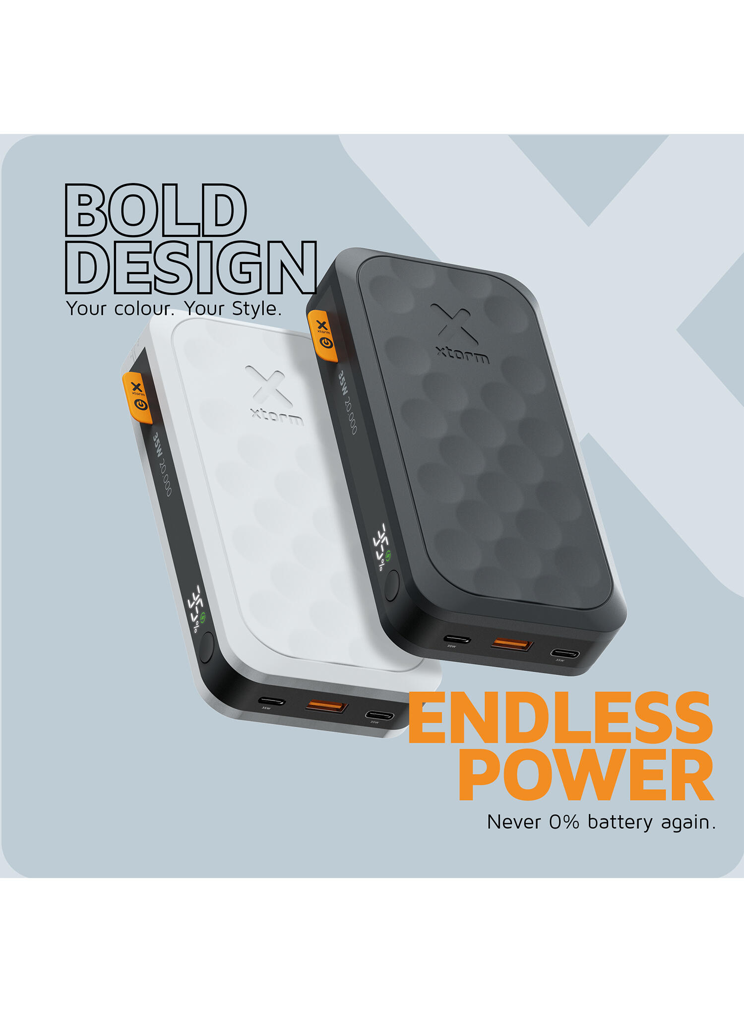 Xtorm Fuel Series 5 Powerbank 20000 mah - 35W Schnelllader - Schwarz 7/7