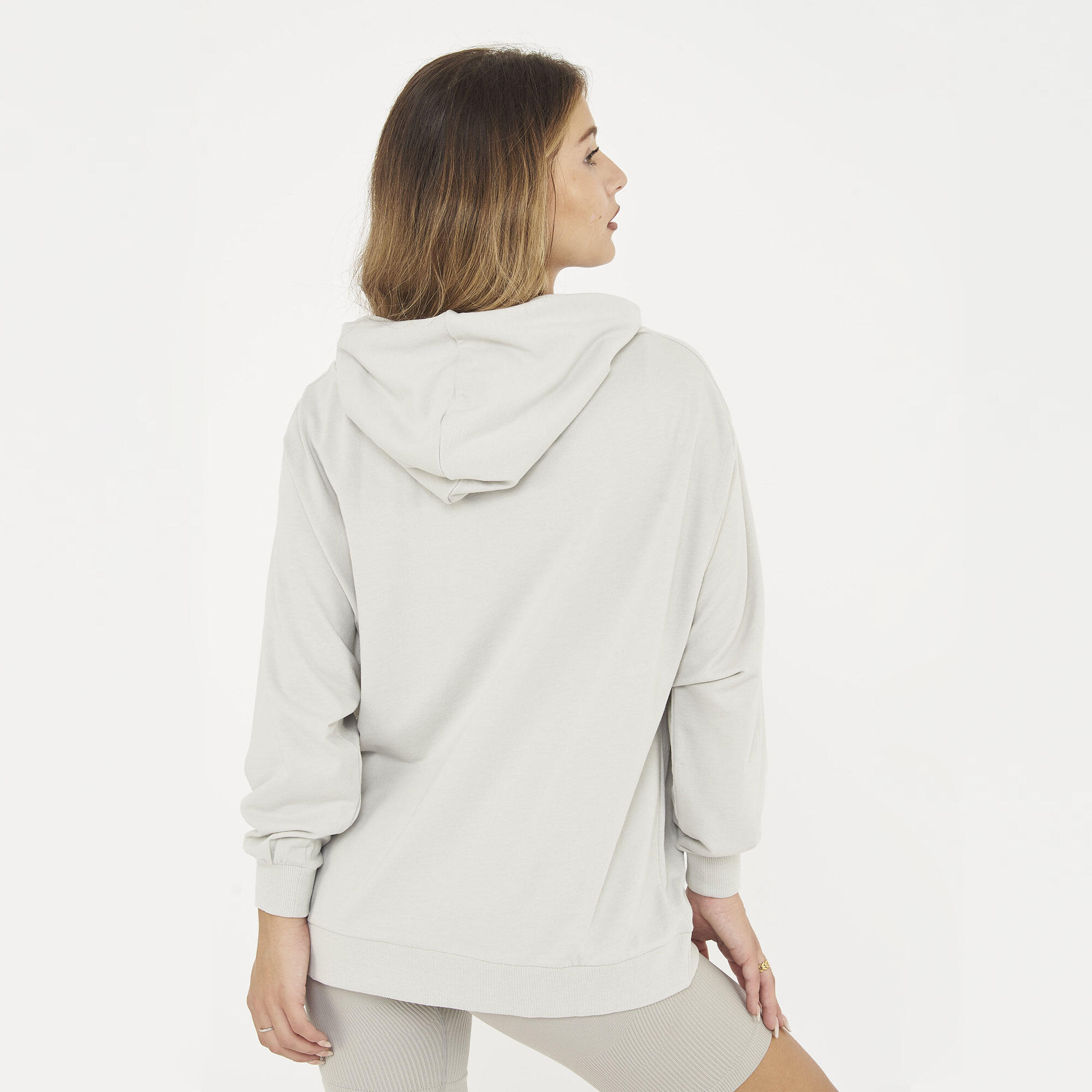 Bluza Unisex F LOOSY Jasnoszara