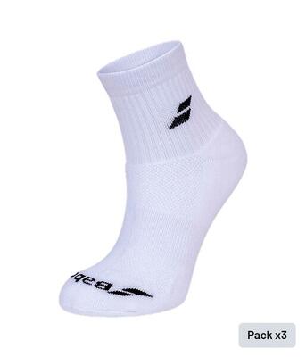 Pack 3 pairs of babolat quarter socks