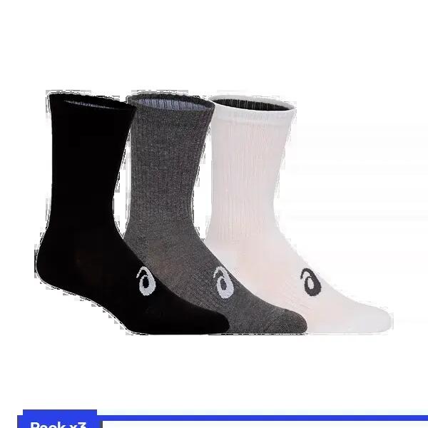 3-pack Of Asics Crew Socks