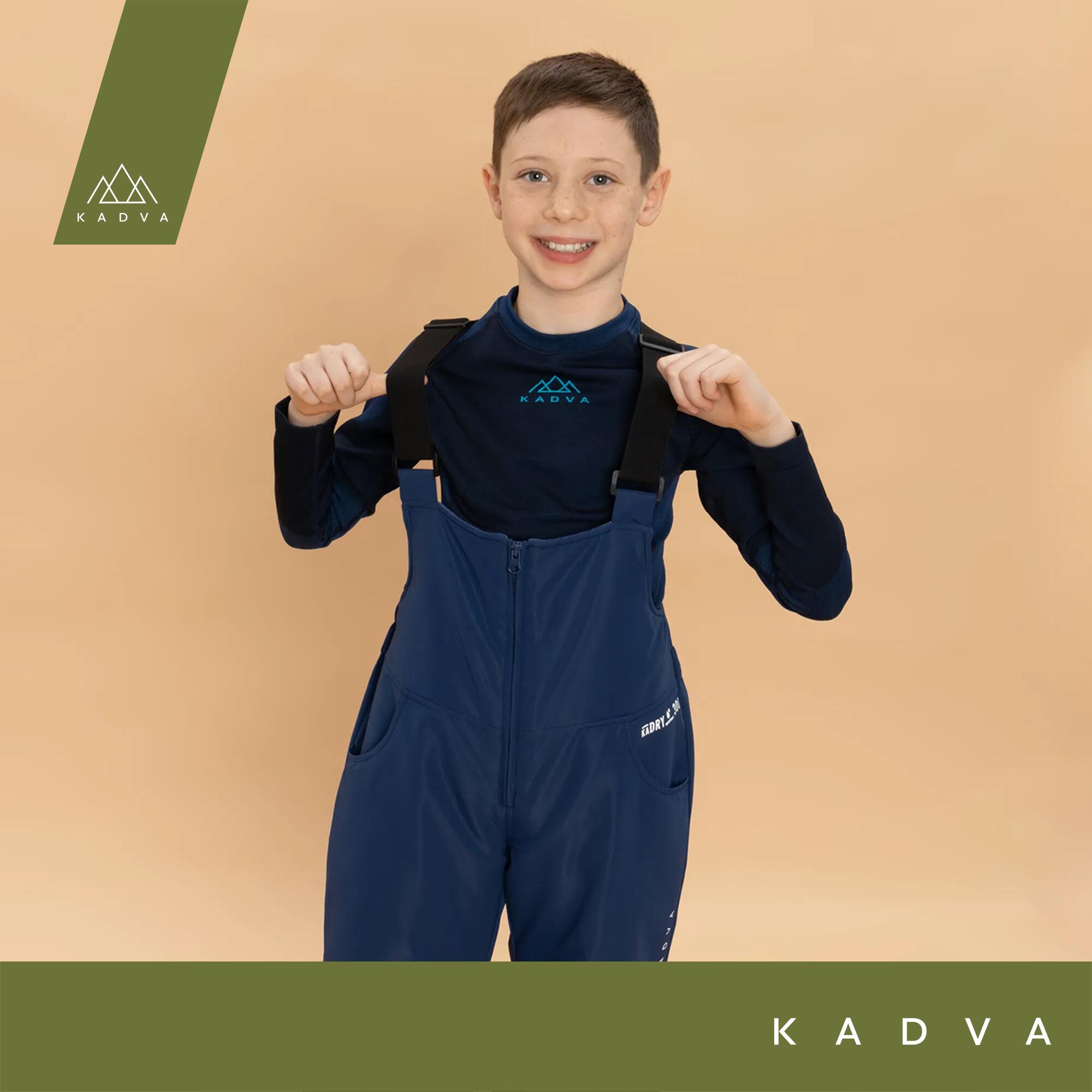 Calças de esqui infantis KADVA Skiro Pants Jrb 5/7
