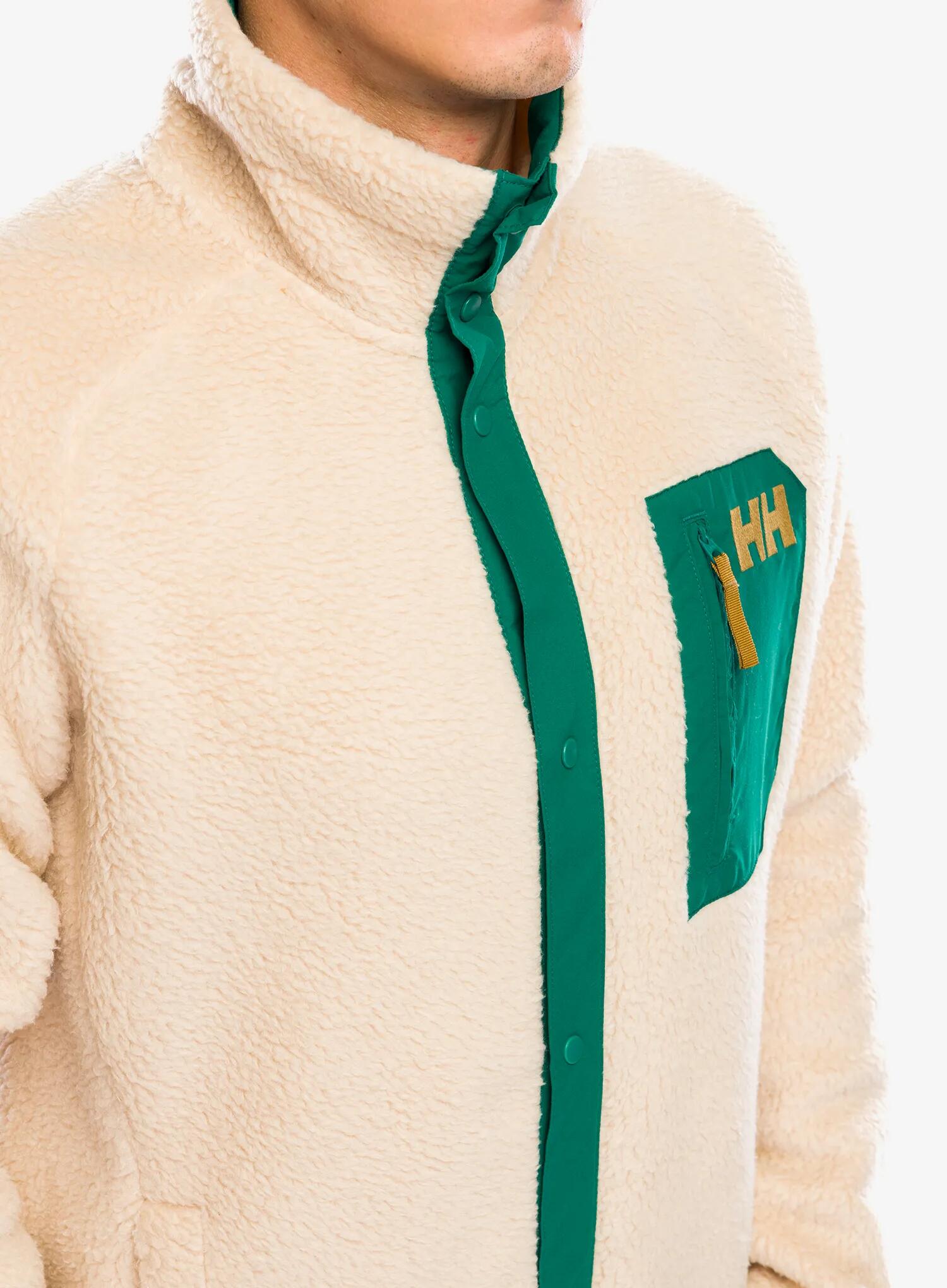 Veste Polaire Homme Helly Hansen Panorama Pile Snap Beige 7/7