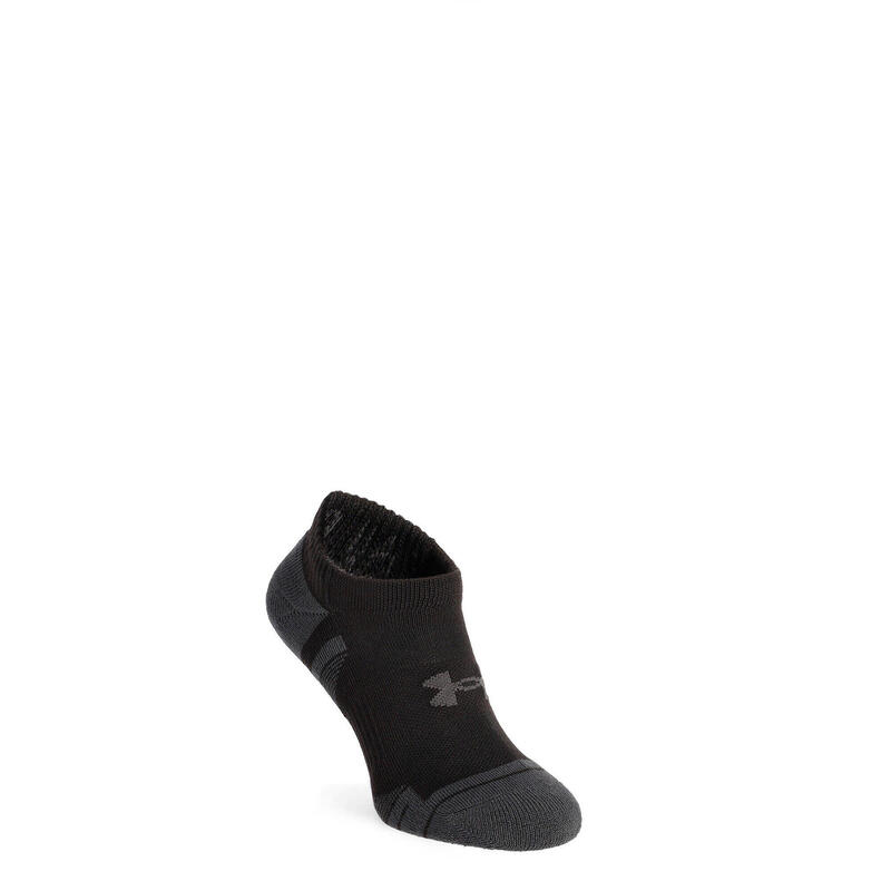 Set de 3 șosete invizibile Under Armour Performance Tech (gri, alb, negru)