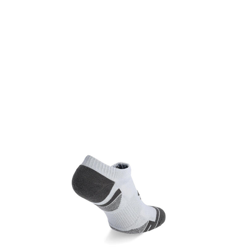 Set de 3 șosete invizibile Under Armour Performance Tech (gri, alb, negru)