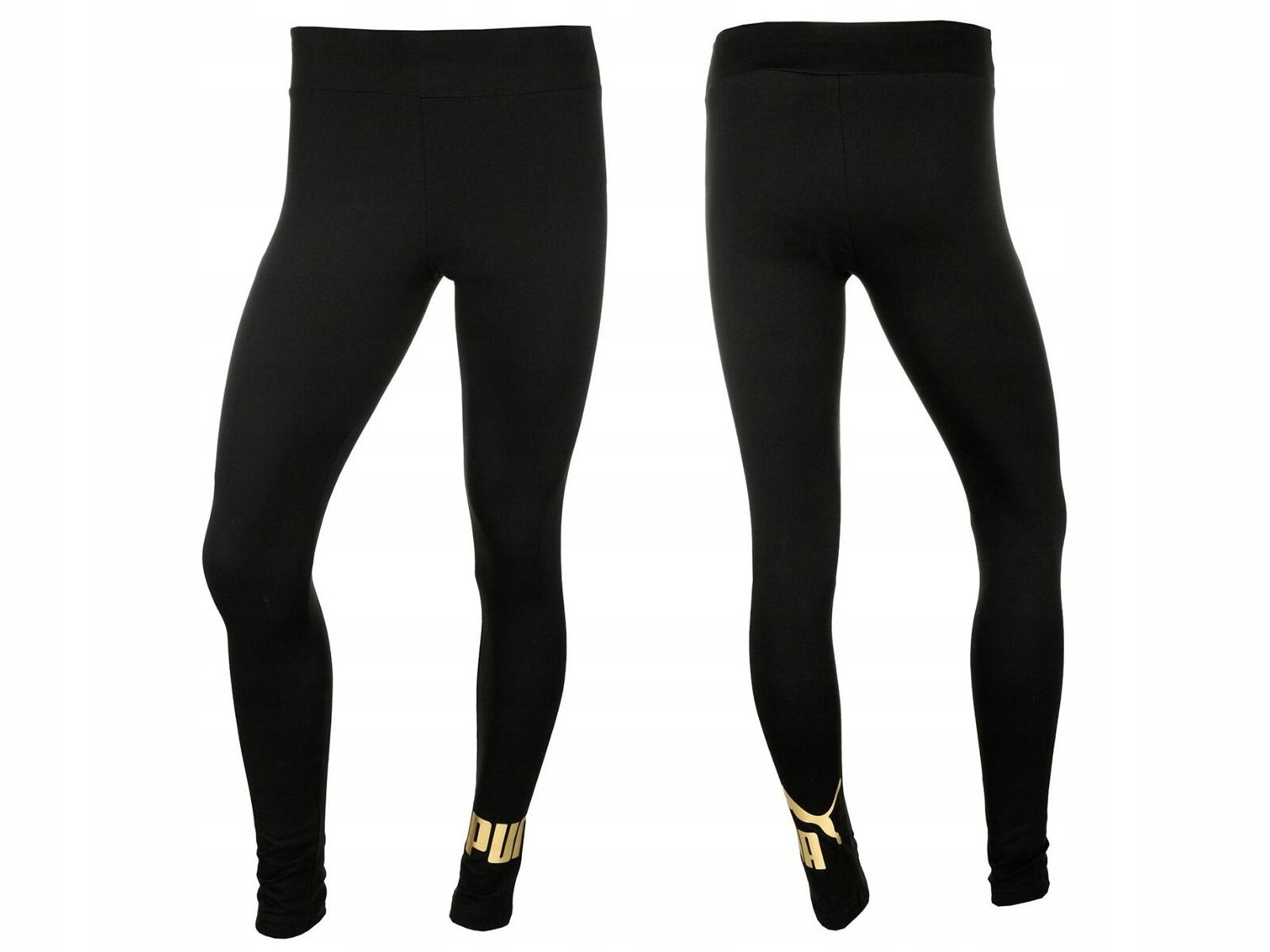 Leggings Essentials+ Metallic Donna PUMA Black 7/7