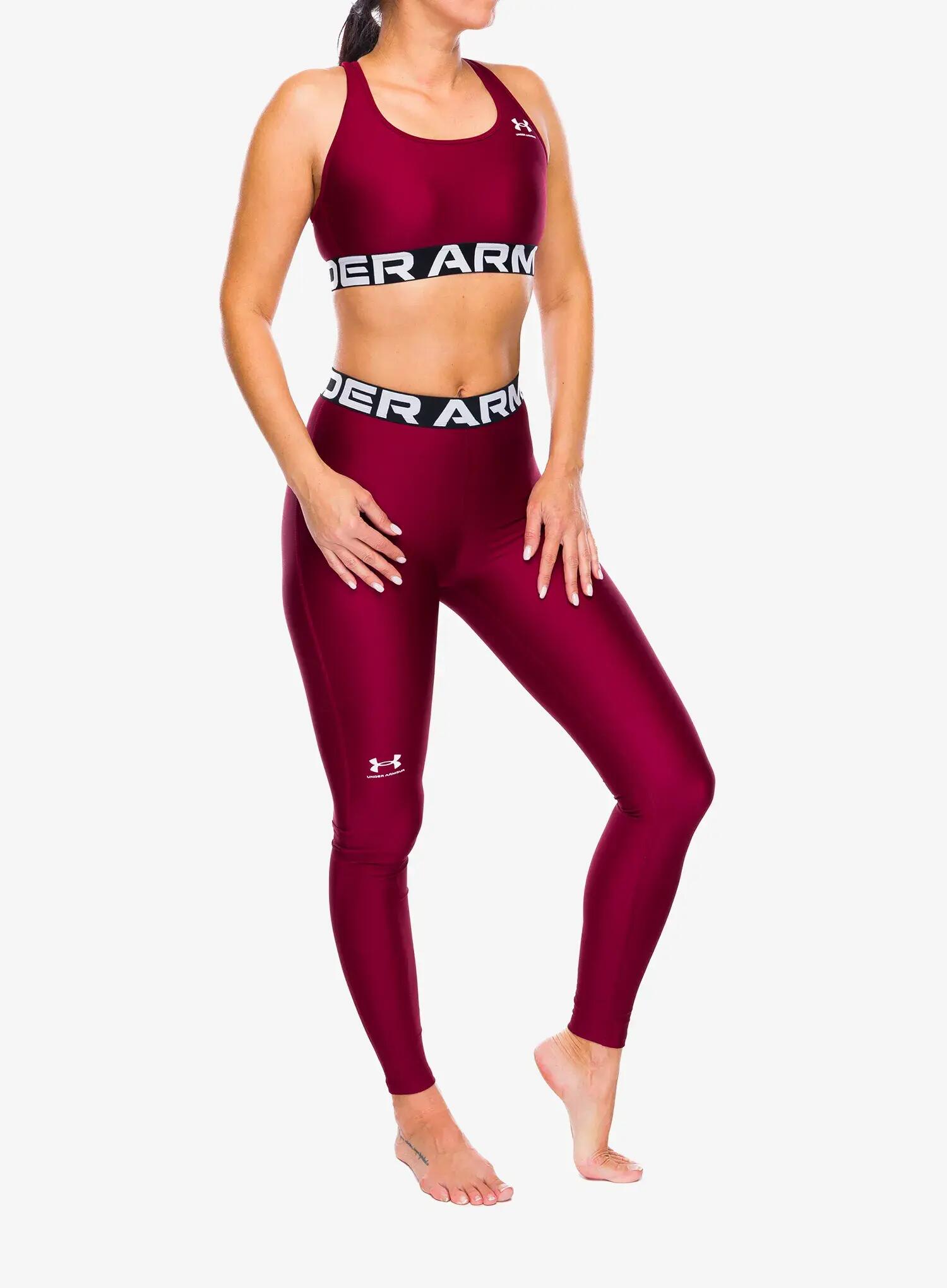 Stanik sportowy Under Armour HeatGear Authentics Mid Branded Bra 5/7