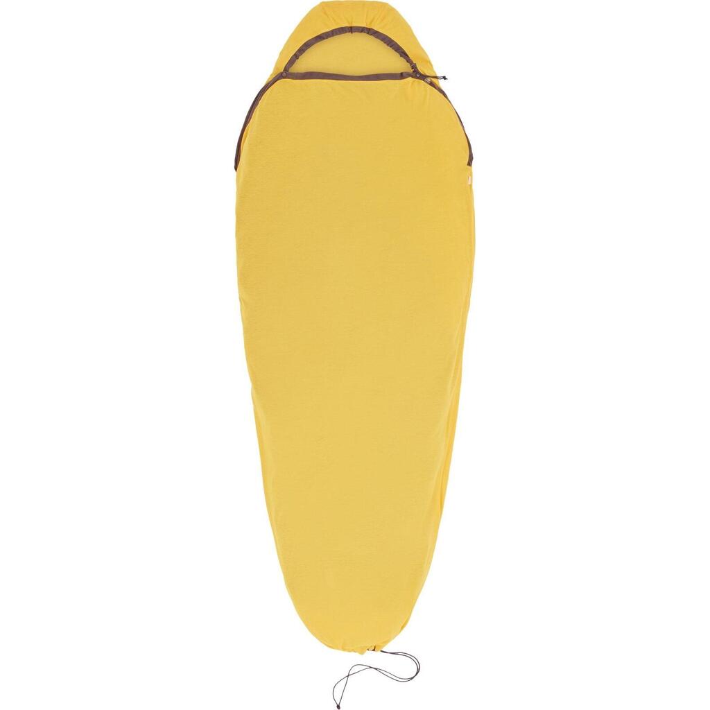 Sea To Summit Reactor Sleeping Bag Liner with Drawcord - Mummy Standard Sulphur