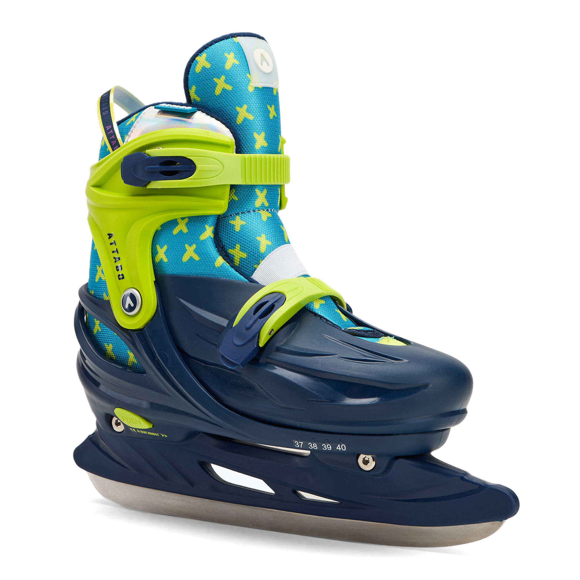 Patins de gelo infantis ajustáveis ​​recreativos ATTABO Koi