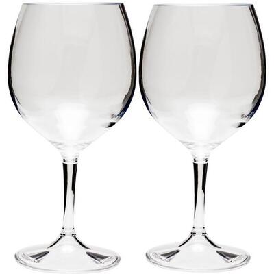 Gsi outdoors nesting rode wijnglas 2 st.
