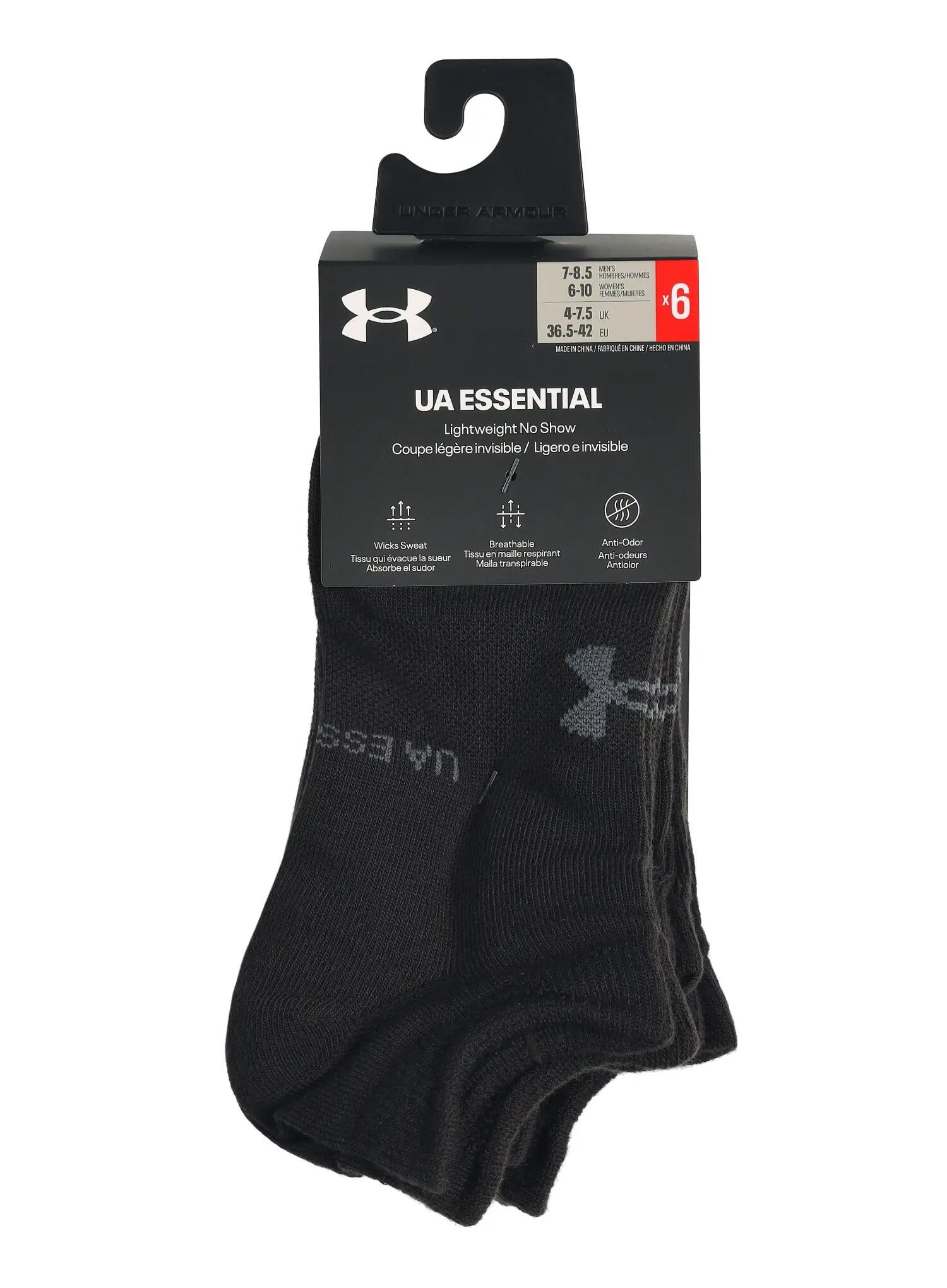 Under Armour Essential No Show Sokken (6 par) 6/7