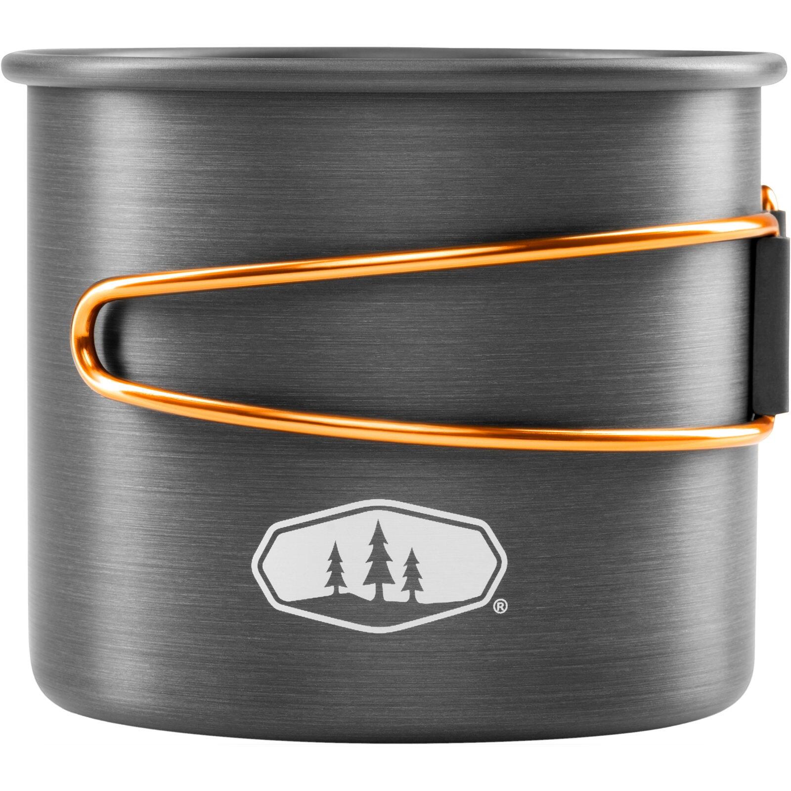 Gsi Outdoors - Gobelet Gsi Halulite 591 Ml Aluminium Anodisé Dur Léger Poignées Pliables - Tasse - Gris - No Size - Decathlon