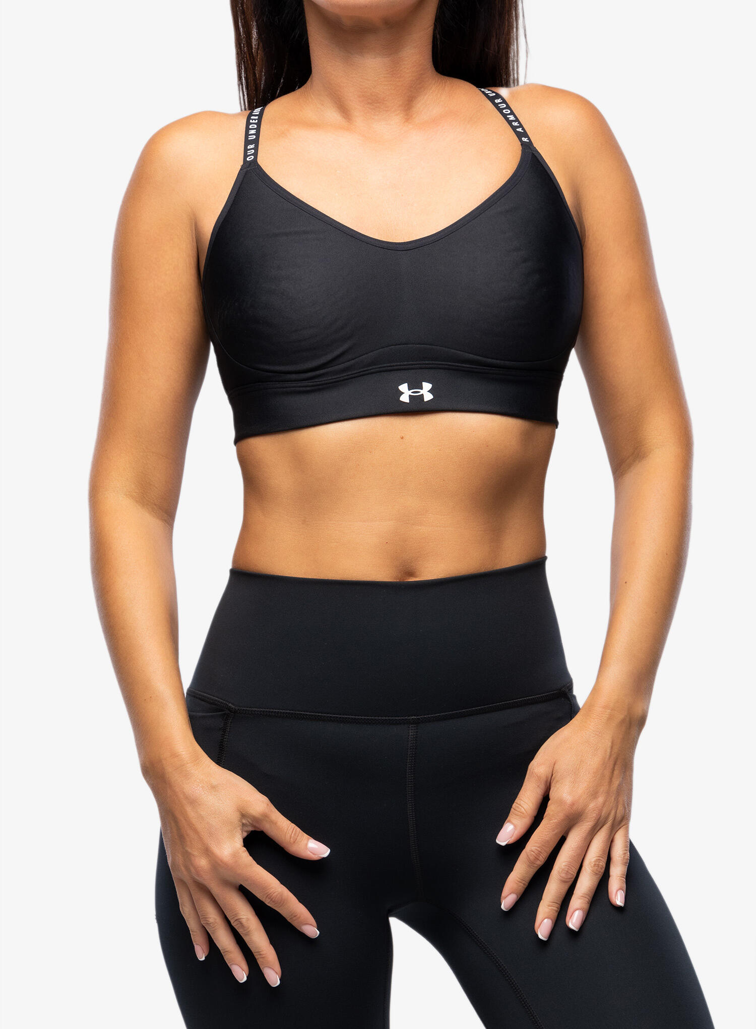 Biustonosz sportowy Under Armour Infinity Low Covered Sports Bra 3/5