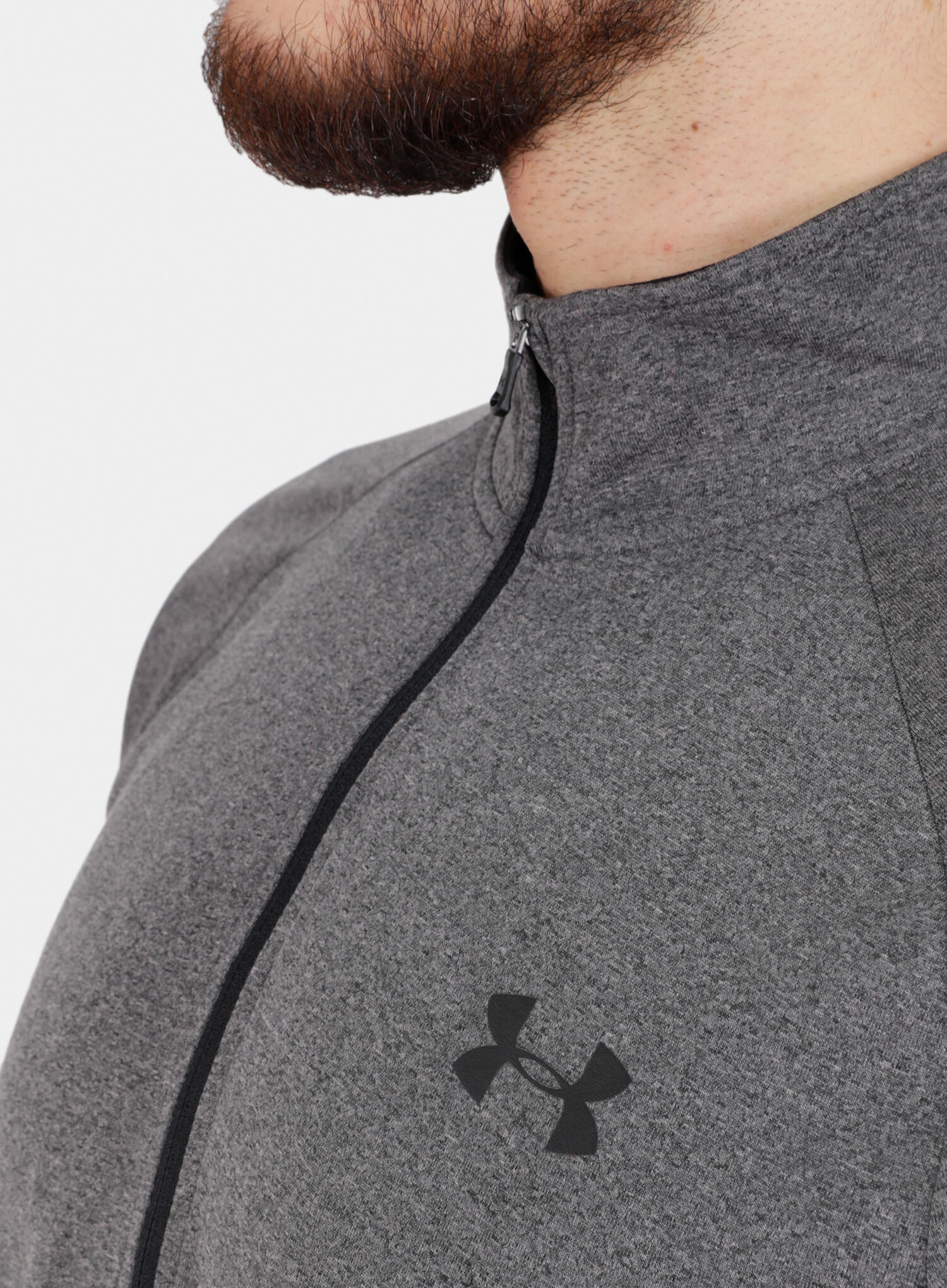 Haut manches longues 1/2 Zip Under Armour Tech 2.0 Gris Homme 7/7
