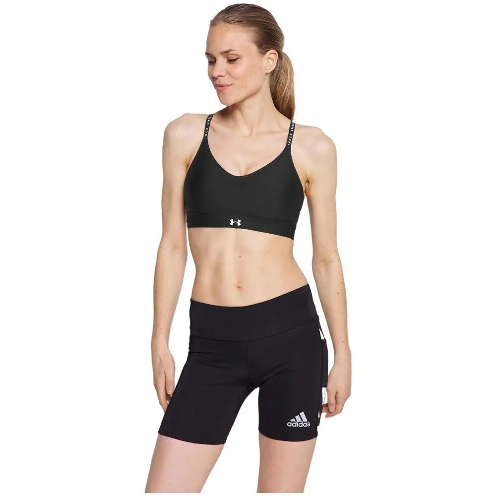 Sujetador para mujer Under armour Infinity covered low en color negro 2/5