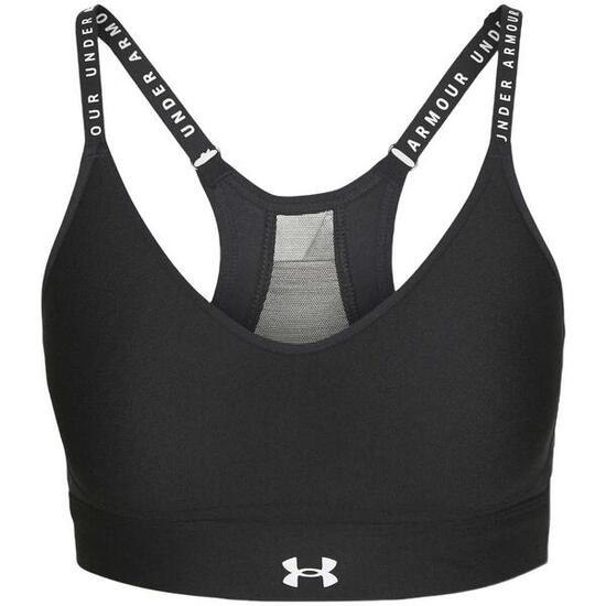 Sujetador para mujer Under armour Infinity covered low en color negro