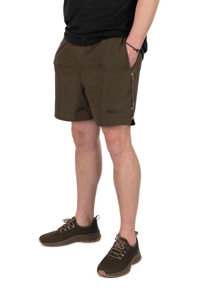 Fox Koupací kraťasy Khaki / Camo LW Swim Shorts - XL 6/7