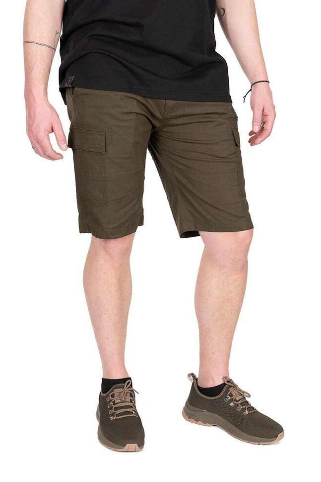 Spodenki Szorty Wędkarskie Fox Lw Khaki Combat Shorts