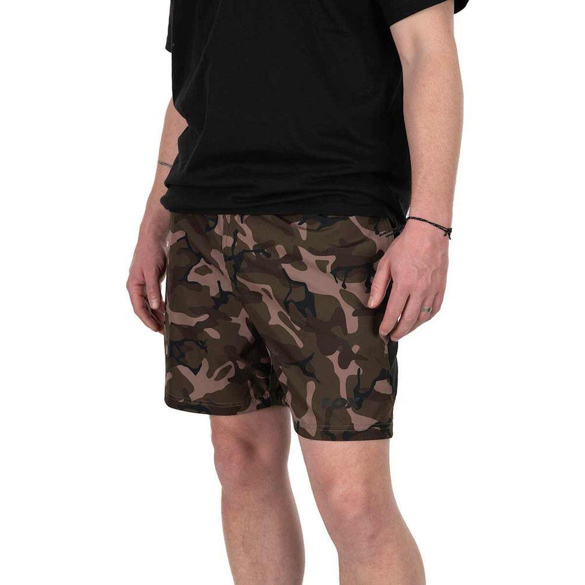 Fox Koupací kraťasy Black / Camo LW Swim Shorts - L