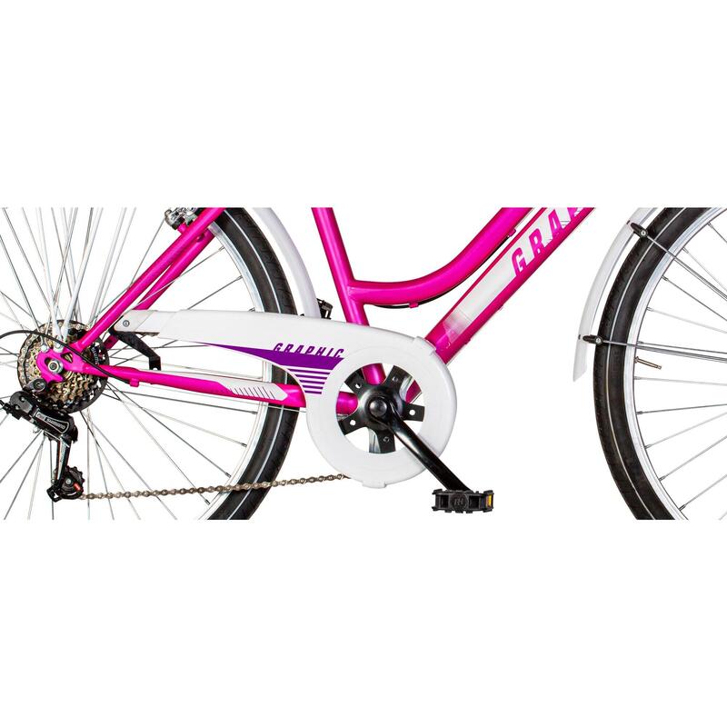 Vélo enfant Airbici Graphic 26", 6 vitesses.