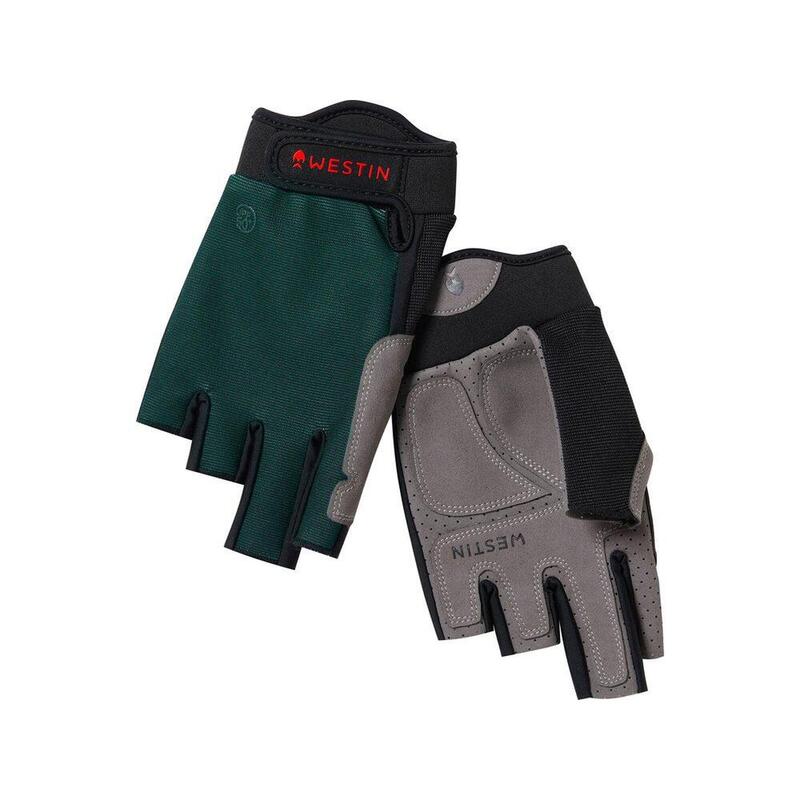 Westin Rukavice Drip Upf Half Finger Glove Deep Forest - XL