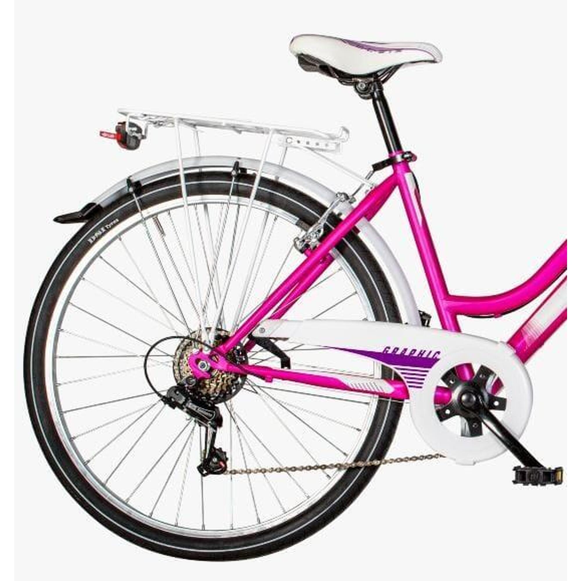 Vélo enfant Airbici Graphic 26", 6 vitesses.