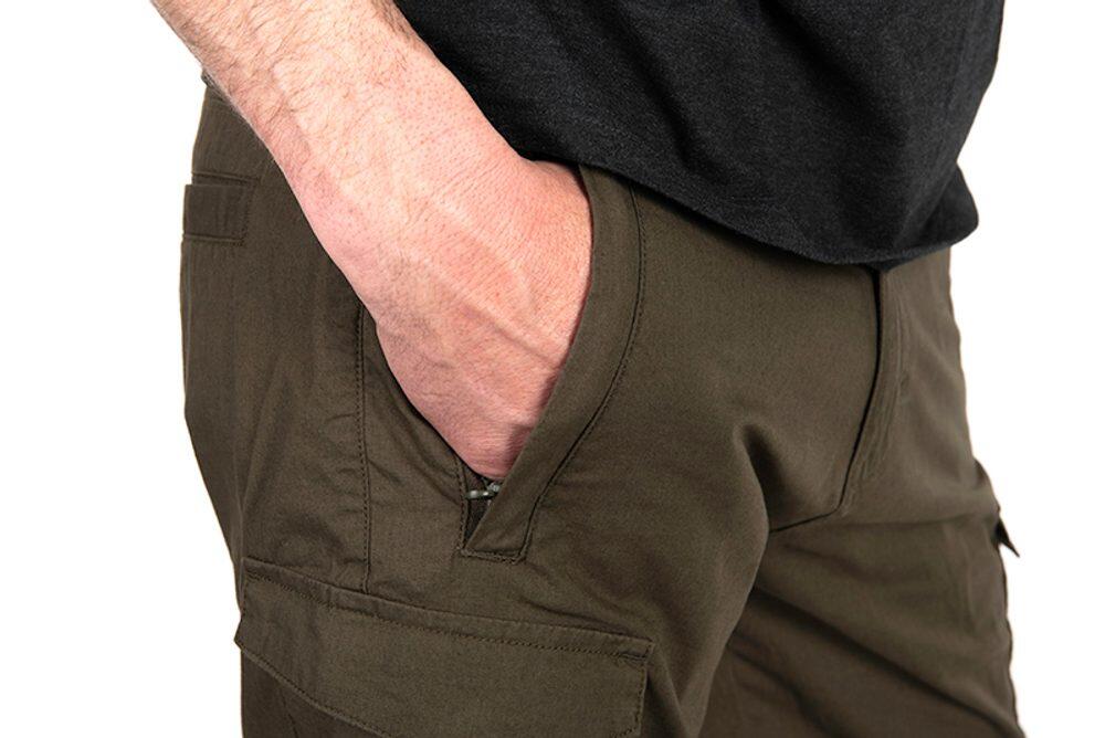Fox Collection Lightweight Cargo Shorts Green & Black XXX-Large 5/7
