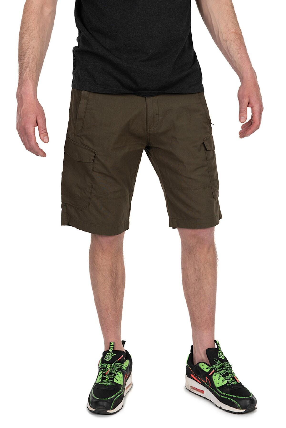 FOX Fox Collection Lightweight Cargo Shorts Green & Black XXX-Large
