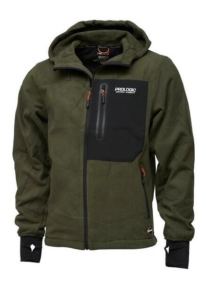 Prologic Commander Fleece Jacket Herren, Olive Green, Größe XL