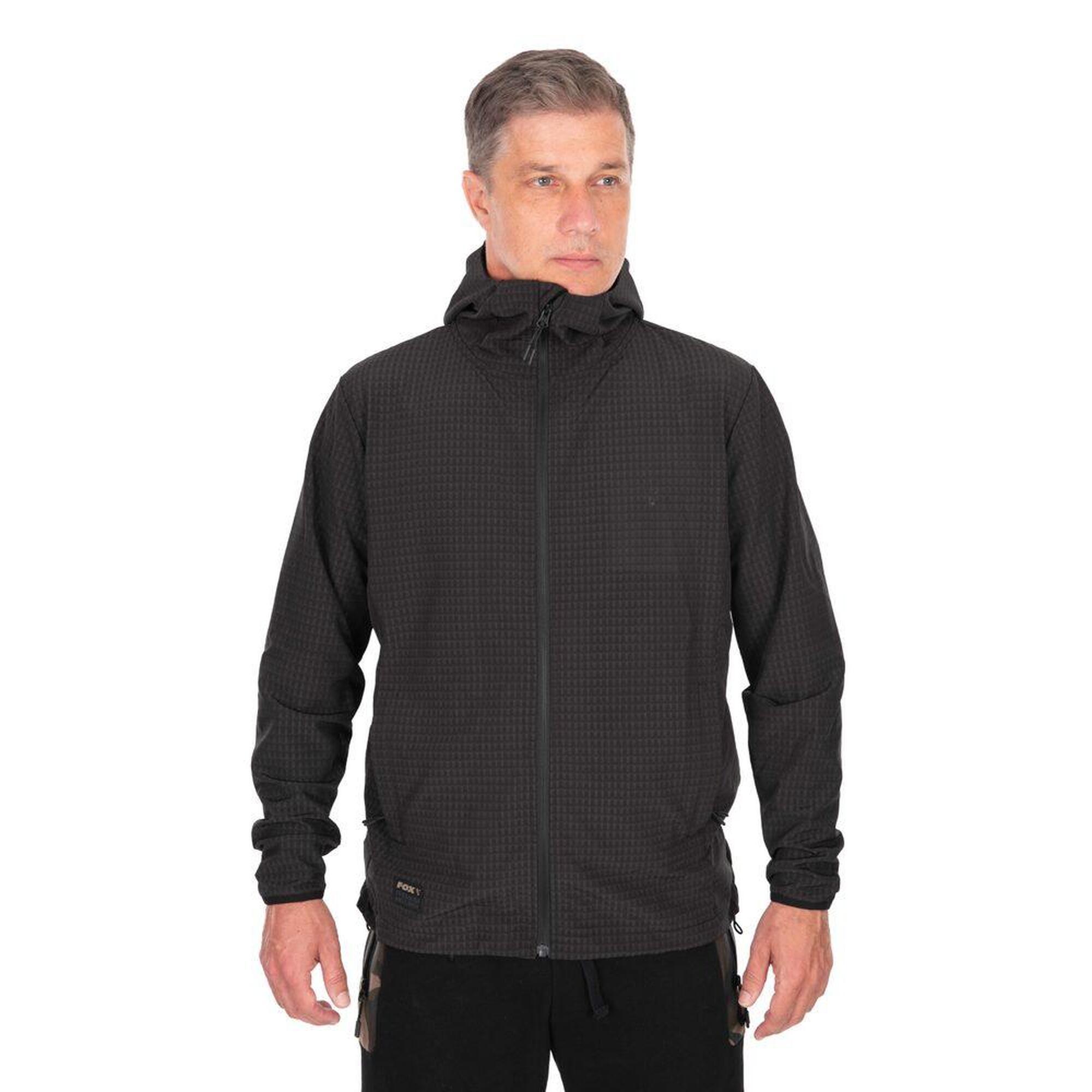 Fox Bunda Black Premium Mid Layer Jacket - XL