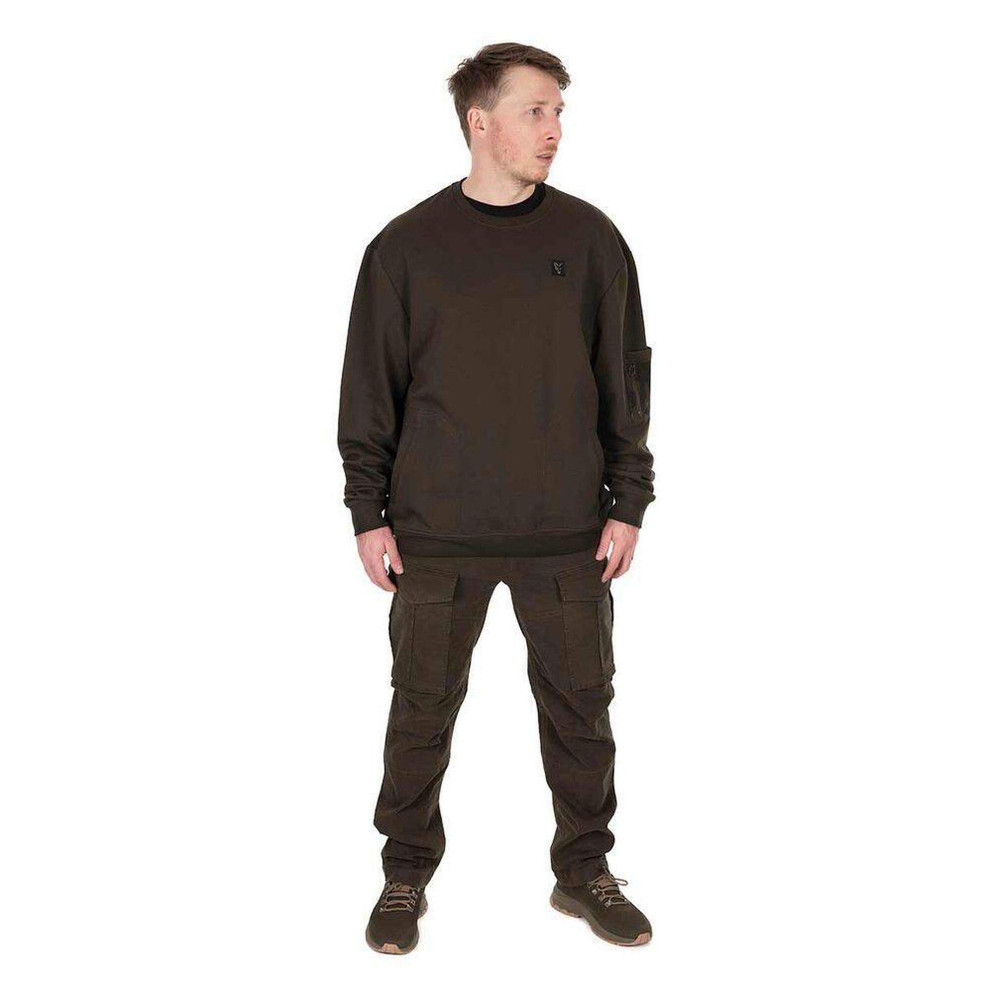 Fox Svetr LW Khaki Pullover - M