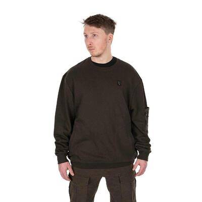 Bluza Wędkarska Crewneck Fox Lw Khaki Pullover