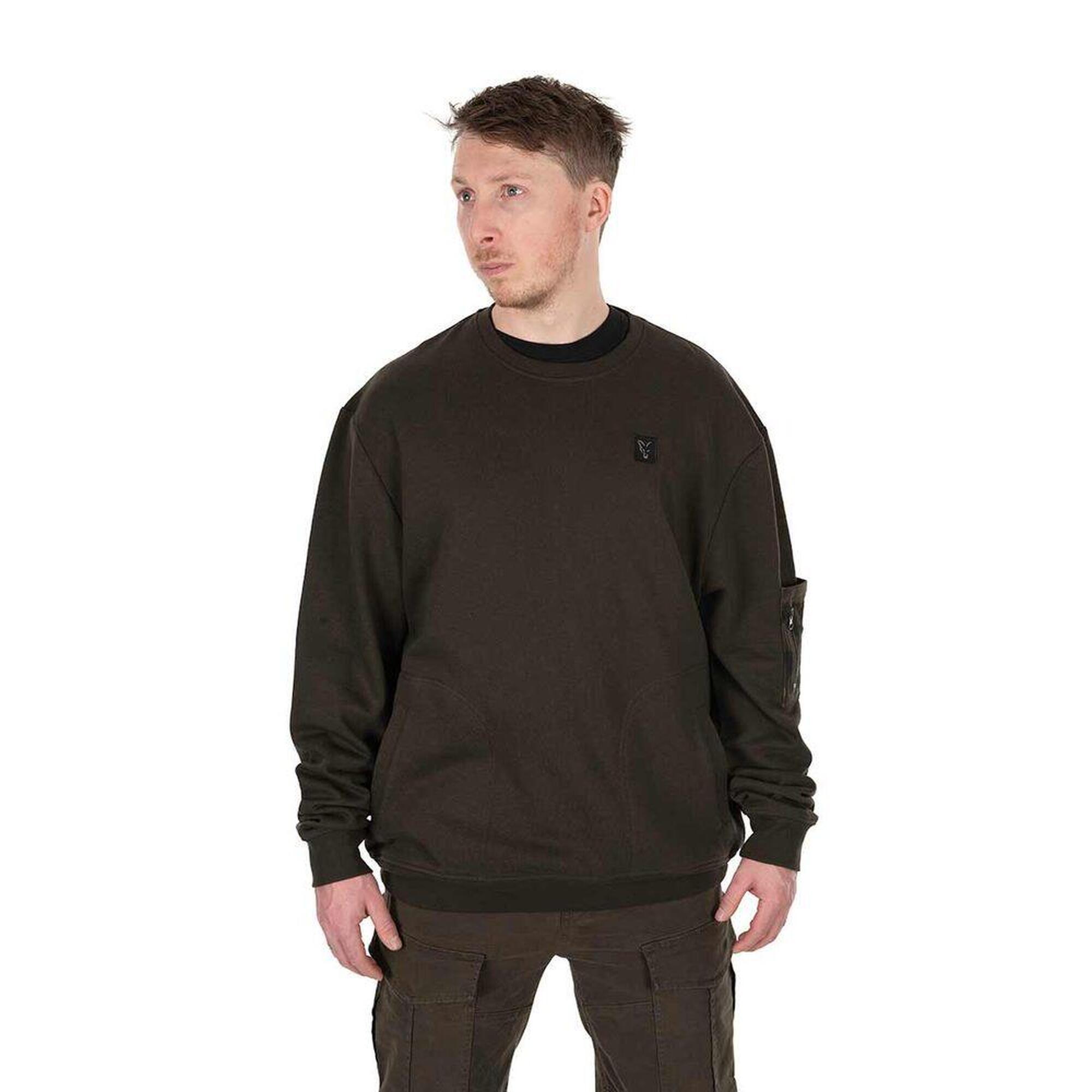 Fox Svetr LW Khaki Pullover - M